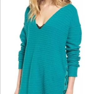 NWT Free People "Heart It" sweater